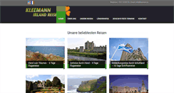 Desktop Screenshot of kleemann.ie