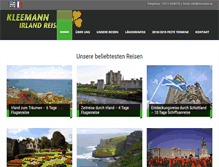 Tablet Screenshot of kleemann.ie